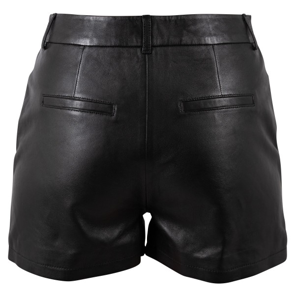 Pantaloni Scurți din Piele Damă Mauritius Negri MWLuneth Pantaloni Scurți din Piele Damă Mauritius Negri MWLuneth