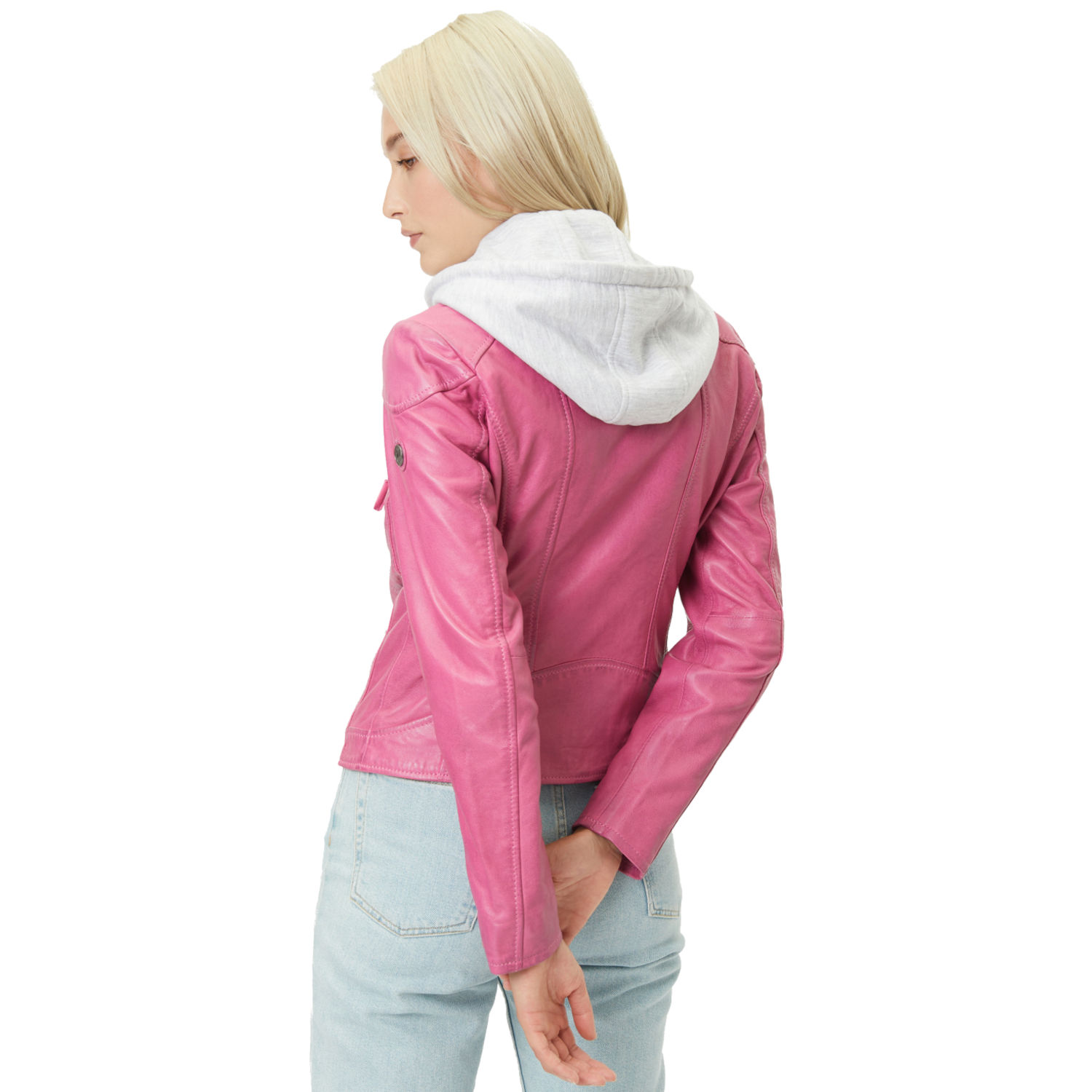 Geaca de Piele Dama Gipsy Roz April – Geci de Piele Geaca de Piele Dama Gipsy Roz April – Geci de Piele