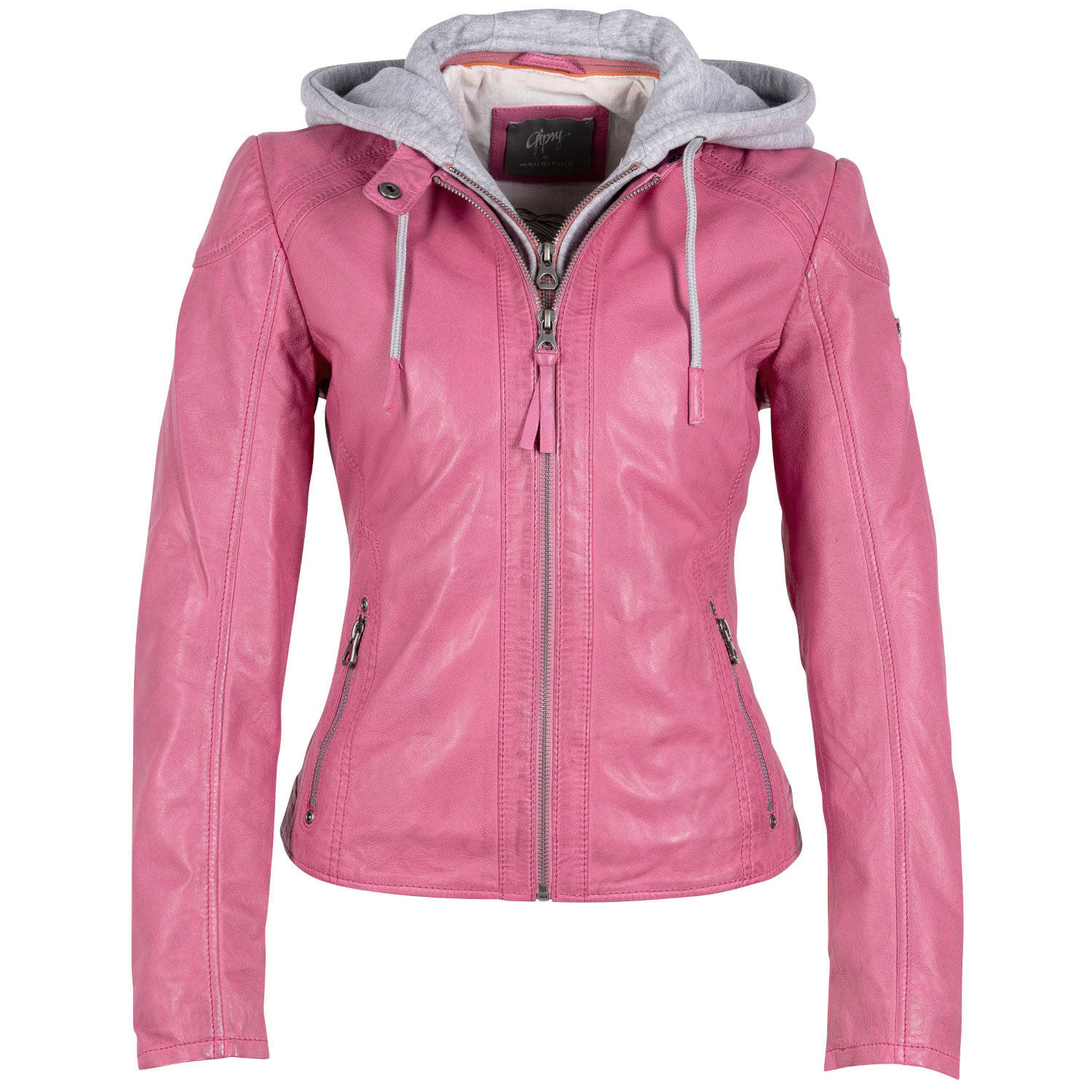 Geaca de Piele Dama Gipsy Roz April – Geci de Piele Geaca de Piele Dama Gipsy Roz April – Geci de Piele