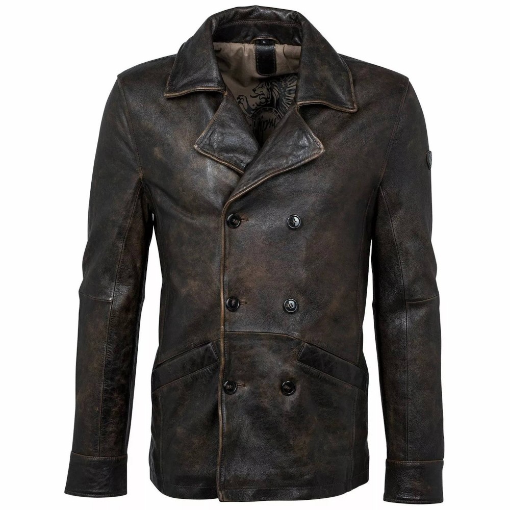 Geaca de Piele Barbati Gipsy Maro Antic Butch LANTV W Geaca de Piele Barbati Gipsy Maro Antic Butch LANTV W - readytowear.ro