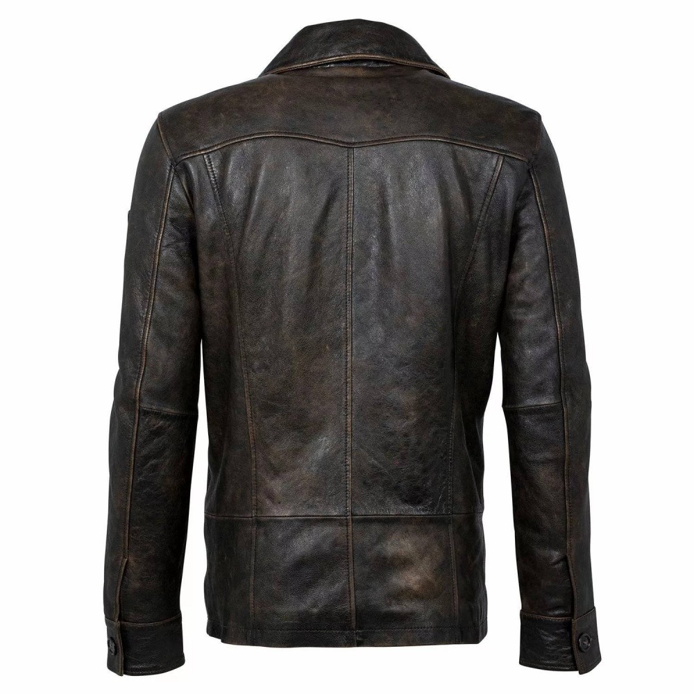 Geaca de Piele Barbati Gipsy Maro Antic Butch LANTV W Geaca de Piele Barbati Gipsy Maro Antic Butch LANTV W - readytowear.ro