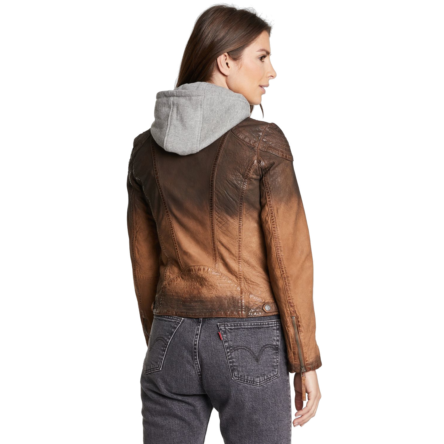 Geaca de Piele Dama Gipsy Maro Antic Cascha – IMBRACAMINTE