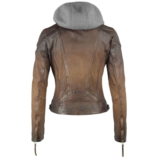 Geaca de Piele Dama Gipsy Maro Antic Cascha – IMBRACAMINTE — fotografia 4