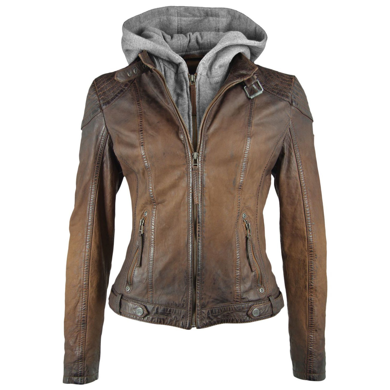 Geaca de Piele Dama Gipsy Maro Antic Cascha – IMBRACAMINTE