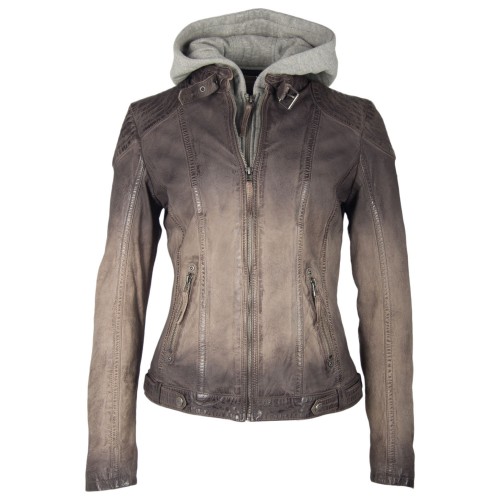 Kurtka skórzana damska Gipsy Cascha Grey