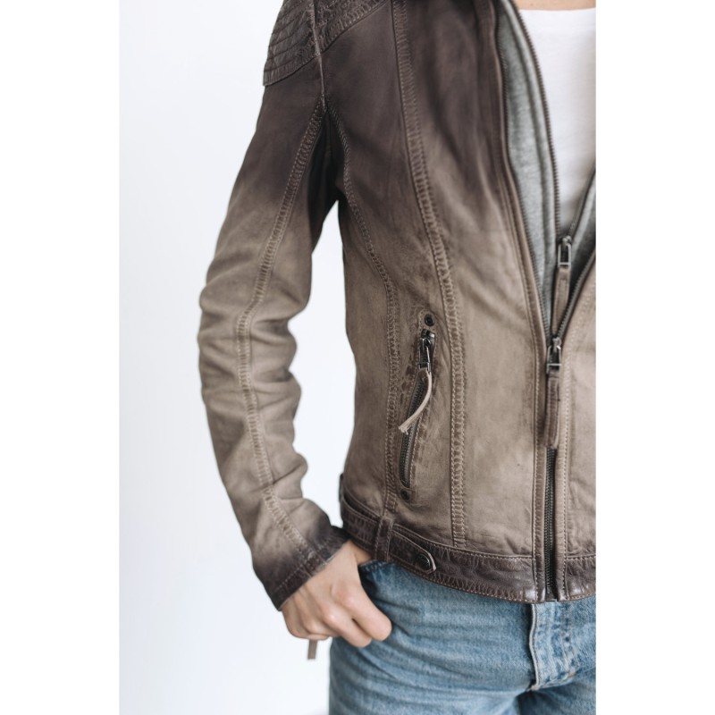 Geaca de Piele Dama Gipsy Gri Cascha – IMBRACAMINTE Geaca de Piele Dama Gipsy Gri Cascha – IMBRACAMINTE