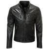 Geaca de Piele Barbati Gipsy Neagra Chester LEGV - readytowear.ro