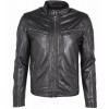 Geaca de Piele Barbati Gipsy Neagra Coby - readytowear.ro