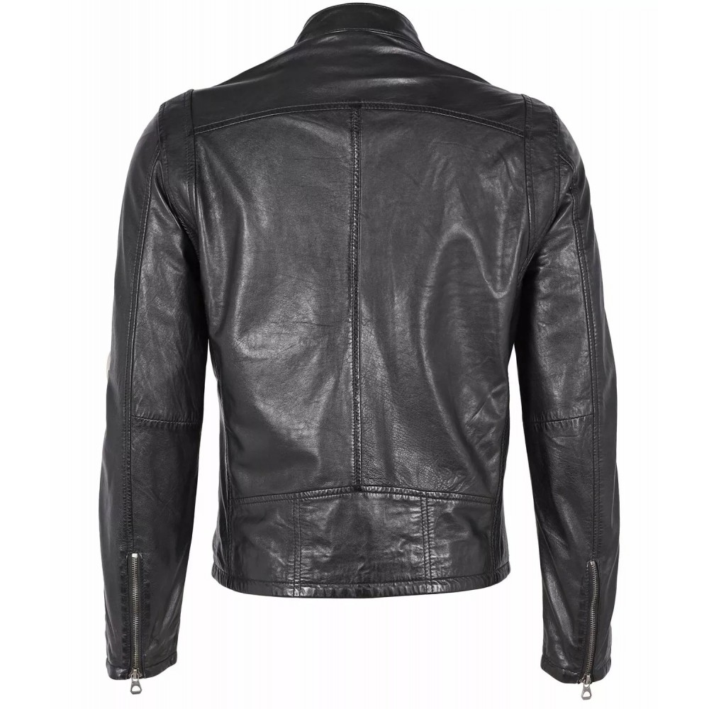 Geaca de Piele Barbati Gipsy Neagra Coby Geaca de Piele Barbati Gipsy Neagra Coby - readytowear.ro