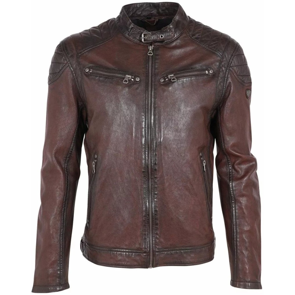 Geaca de Piele Barbati Gipsy Visinie Colt W18 LASANV – IMBRACAMINTE