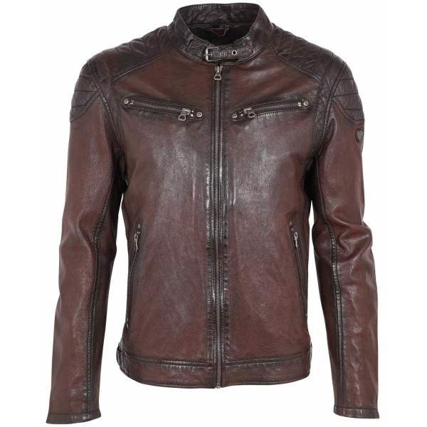 Geaca de Piele Barbati Gipsy Visinie Colt