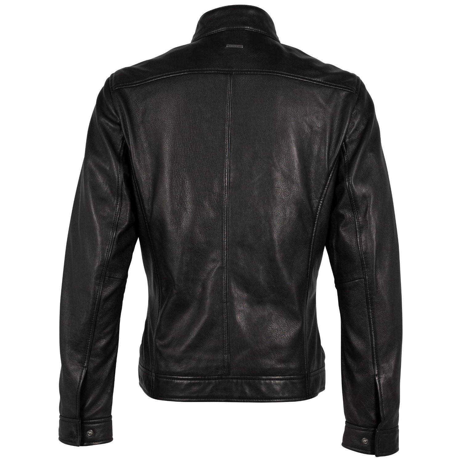 Geaca de Piele Barbati Deercraft Neagra DMBandu – Geci de Piele