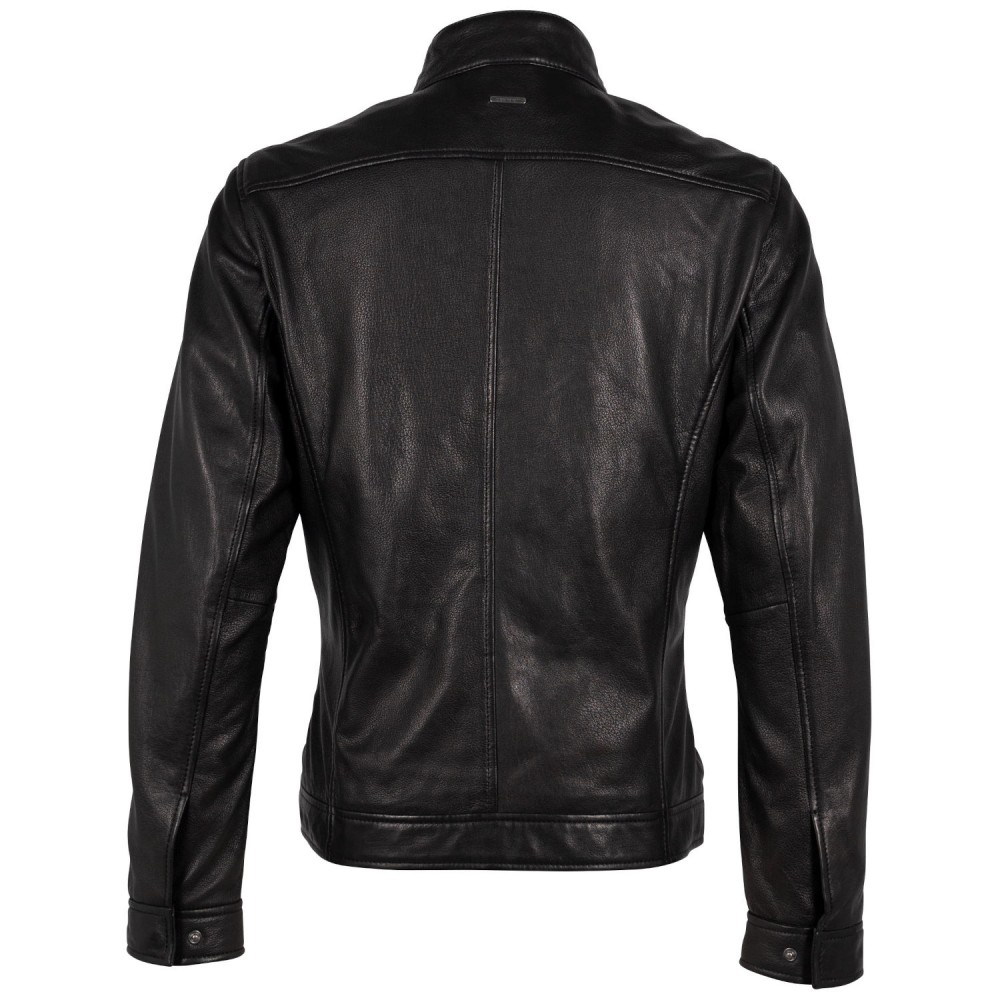 Geaca de Piele Barbati Deercraft Neagra DMBandu Geaca de Piele Barbati Deercraft Neagra DMBandu - readytowear.ro