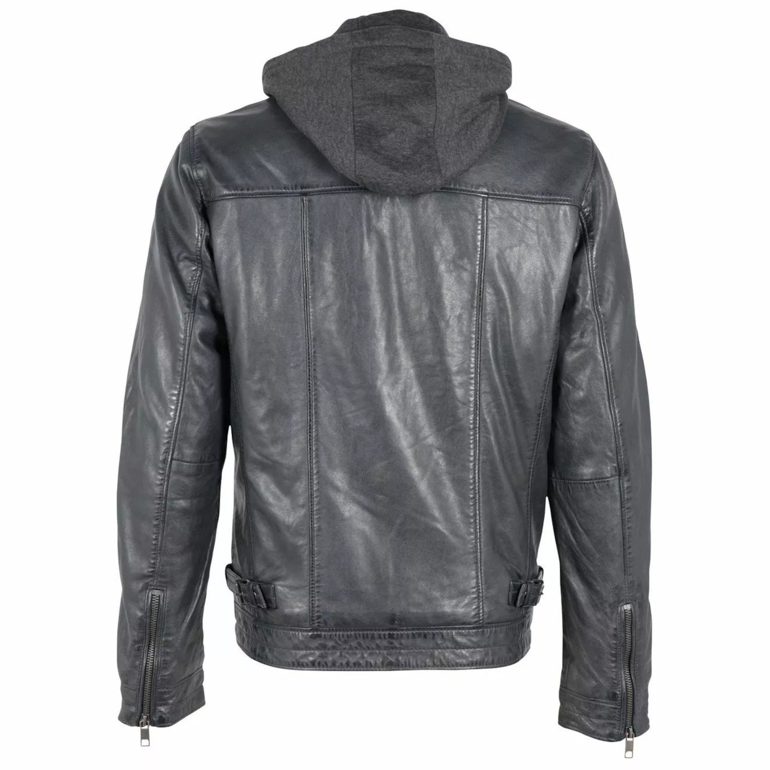 Geaca de Piele Barbati Deercraft Bleumarin DMBartho – IMBRACAMINTE