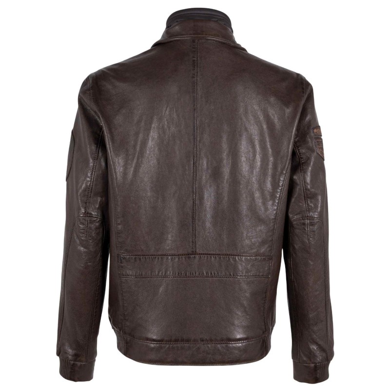 Geaca de Piele Barbati Deercraft Maro DMCayden – Black Friday