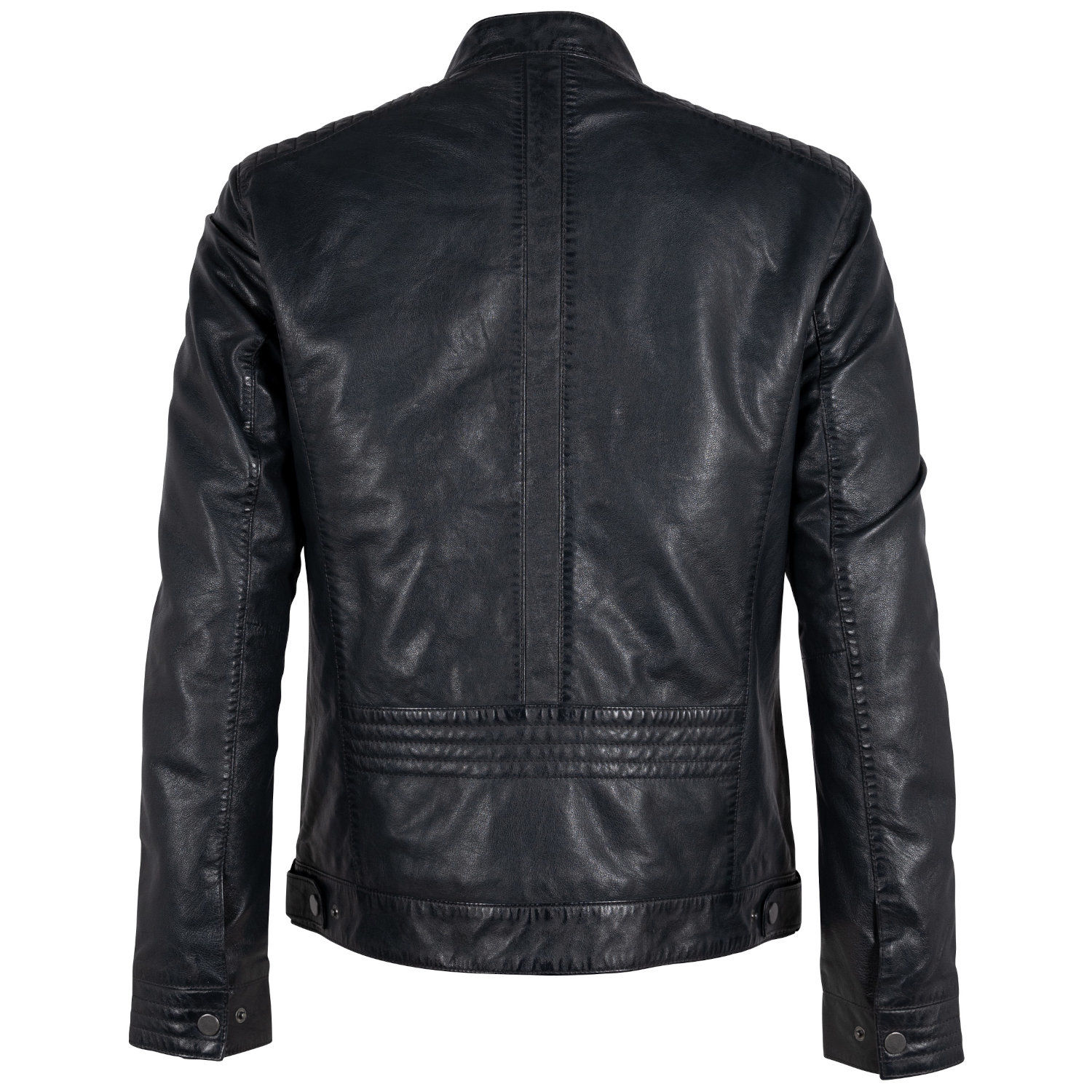 Geaca de Piele Barbati Deercraft Bleumarin Inchis DMCetos – Black Friday