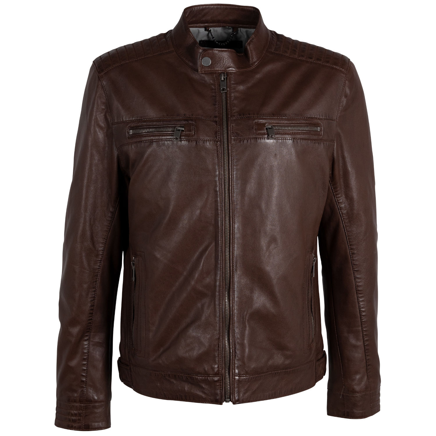 Geaca de Piele Barbati Deercraft Castanie DMCetos – Black Friday Geaca de Piele Barbati Deercraft Castanie DMCetos – Black Friday