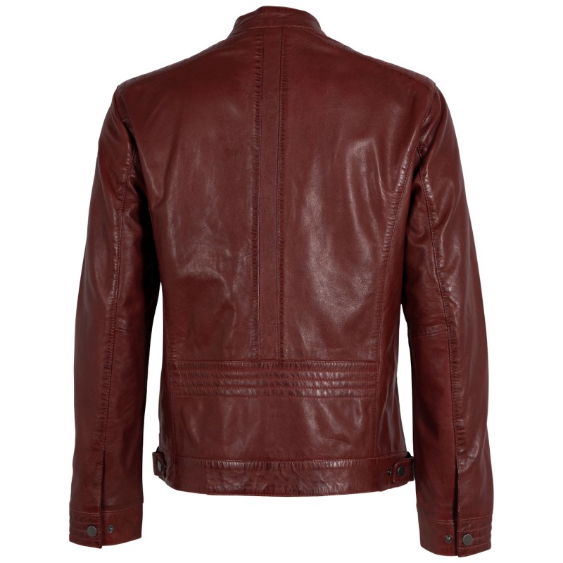 Geaca de Piele Barbati Deercraft Visinie DMCetos – Black Friday