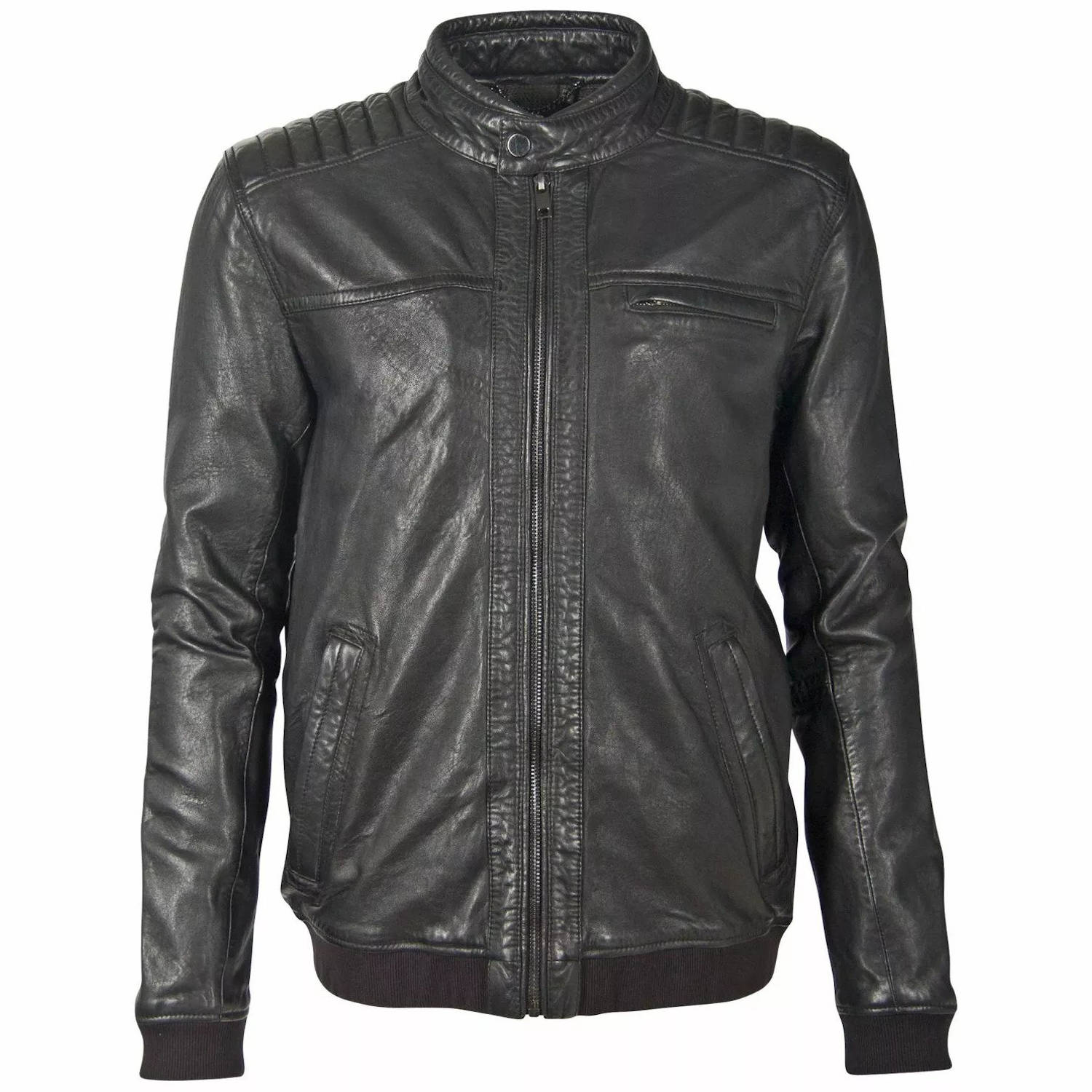 Geaca de Piele Barbati Deercraft Neagra DMDelius LABUV – IMBRACAMINTE Geaca de Piele Barbati Deercraft Neagra DMDelius LABUV – IMBRACAMINTE