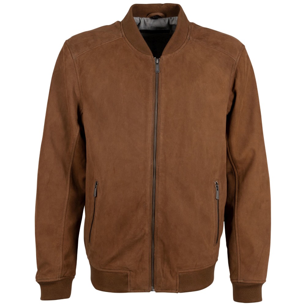 Geaca de Piele Barbati Deercraft Coniac DMDuclan Geaca de Piele Barbati Deercraft Coniac DMDuclan - readytowear.ro