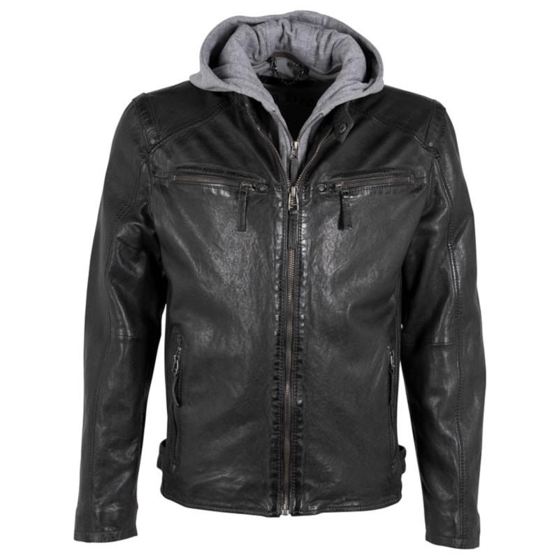 Geaca de Piele Barbati Deercraft Antracit DMFavio – IMBRACAMINTE Geaca de Piele Barbati Deercraft Antracit DMFavio – IMBRACAMINTE