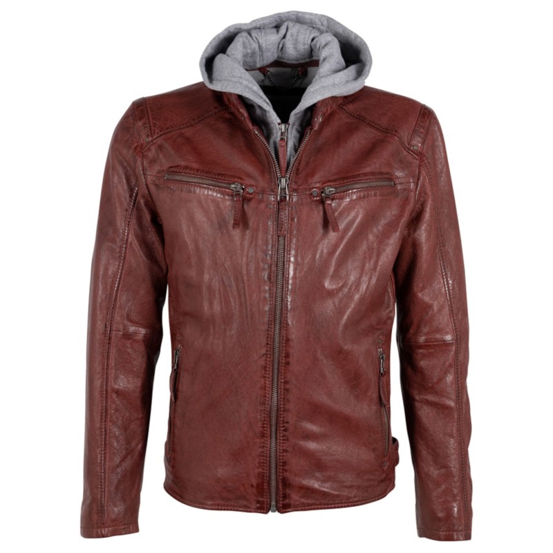 Geaca de Piele Barbati Deercraft Visinie DMFavio – IMBRACAMINTE Geaca de Piele Barbati Deercraft Visinie DMFavio – IMBRACAMINTE