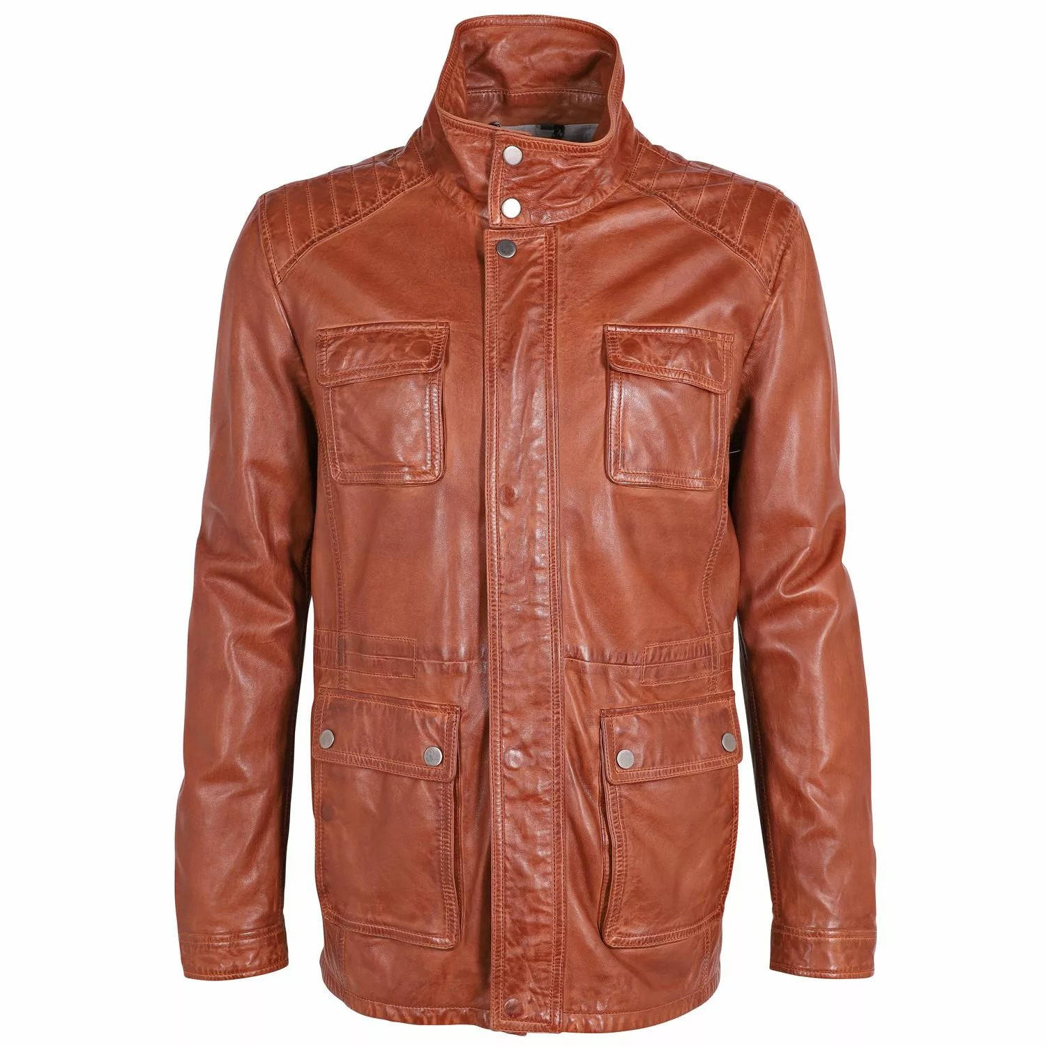 Geaca de Piele Barbati Deercraft Coniac DMHolden LAFLOV – IMBRACAMINTE Geaca de Piele Barbati Deercraft Coniac DMHolden LAFLOV – IMBRACAMINTE