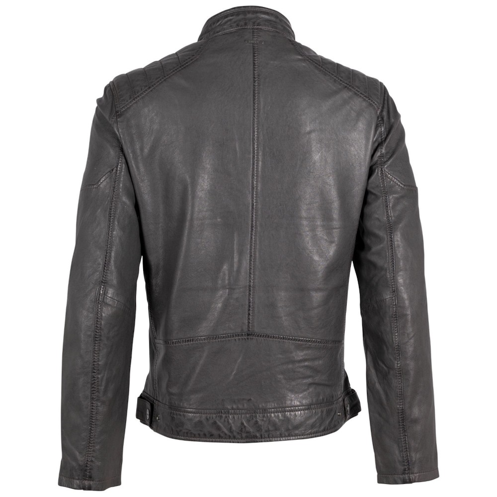 Geaca de Piele Barbati Deercraft Antracit Inchis DMJaimi