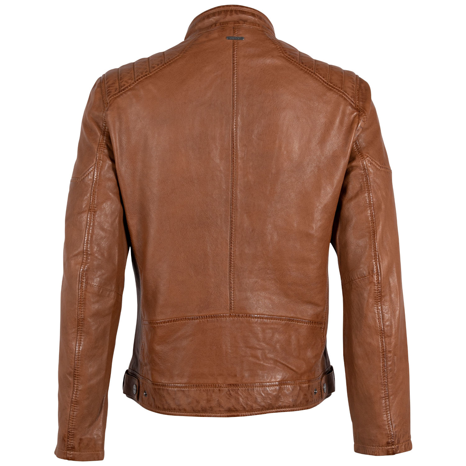 Geaca de Piele Barbati Deercraft Coniac DMJaimi – Black Friday