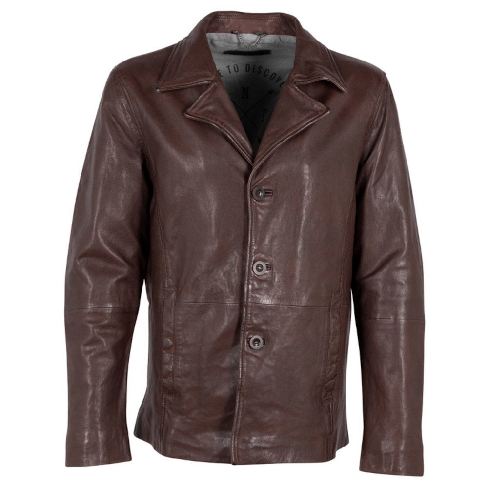 Geaca de Piele Barbati Deercraft Castanie DMJavan Geaca de Piele Barbati Deercraft Castanie DMJavan - readytowear.ro