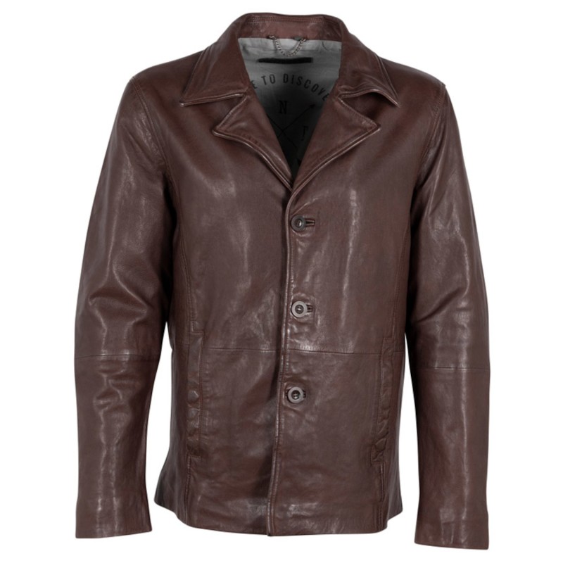 Geaca de Piele Barbati Deercraft Castanie DMJavan – IMBRACAMINTE Geaca de Piele Barbati Deercraft Castanie DMJavan – IMBRACAMINTE