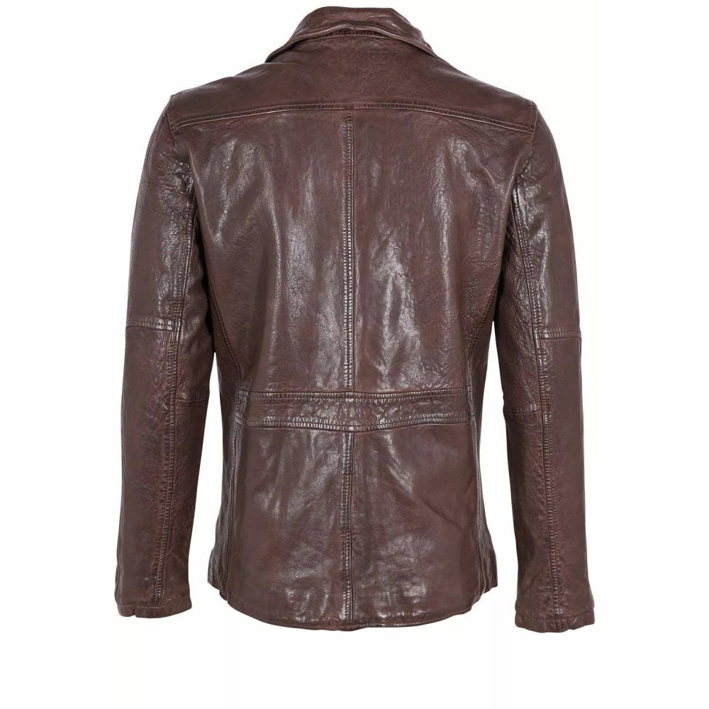 Geaca de Piele Barbati Deercraft Maro Inchis DMJolon LDAV Geaca de Piele Barbati Deercraft Maro Inchis DMJolon LDAV - readytowear.ro