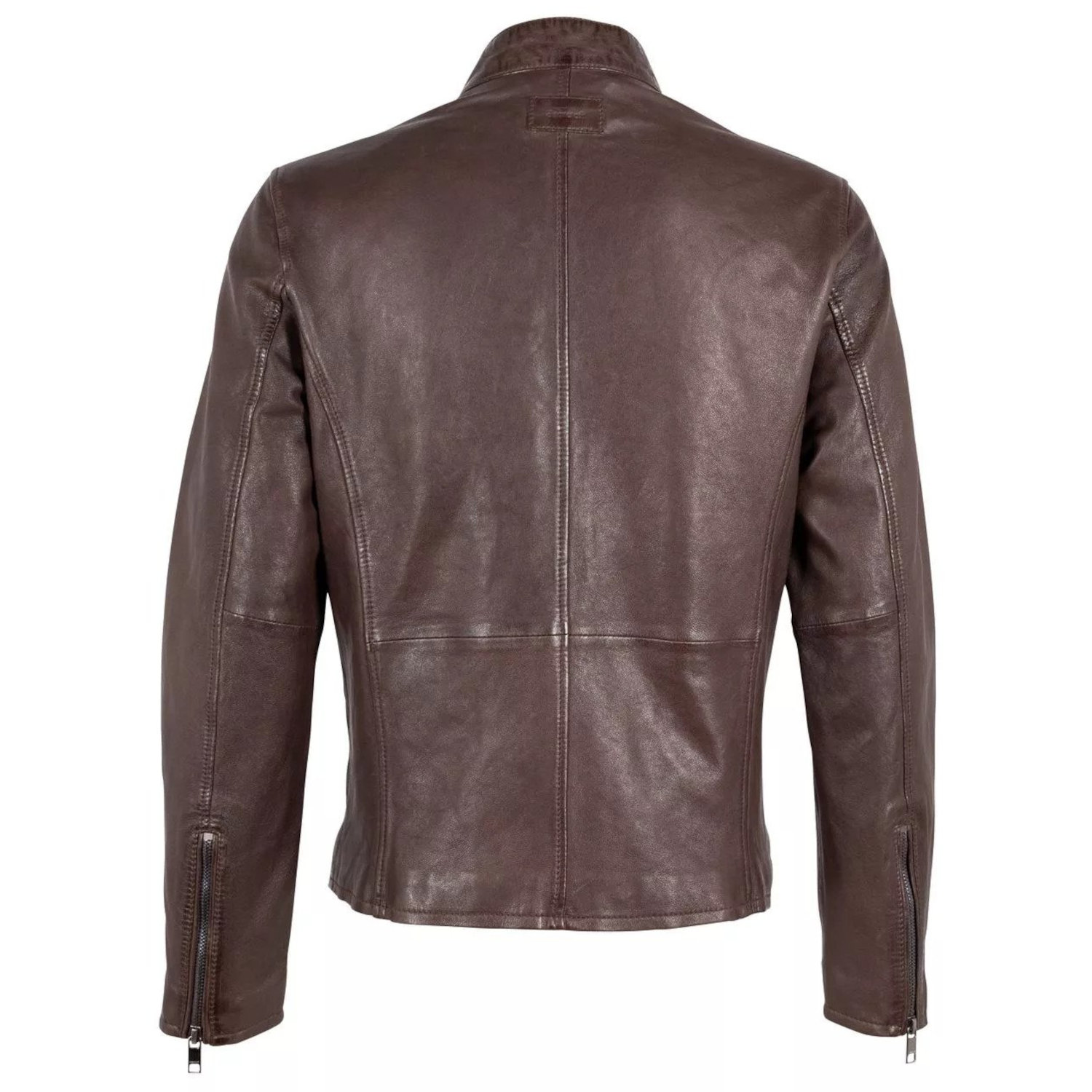 Geaca de Piele Barbati Deercraft Maro Inchis DMKaris – Black Friday