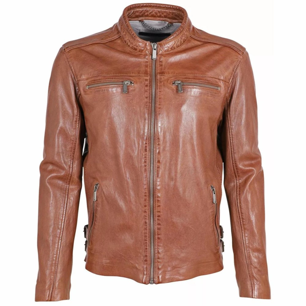 Geaca de Piele Barbati Gipsy Maro DMLexco LONTV Geaca de Piele Barbati Gipsy Maro DMLexco LONTV - readytowear.ro