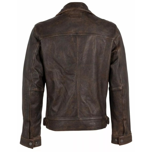 Geaca de Piele Barbati Deercraft Maro Vintage DMMatias – Black Friday — fotografia 2