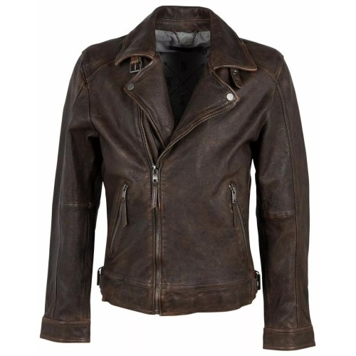 Geaca de Piele Barbati Deercraft Maro Vintage DMMatias