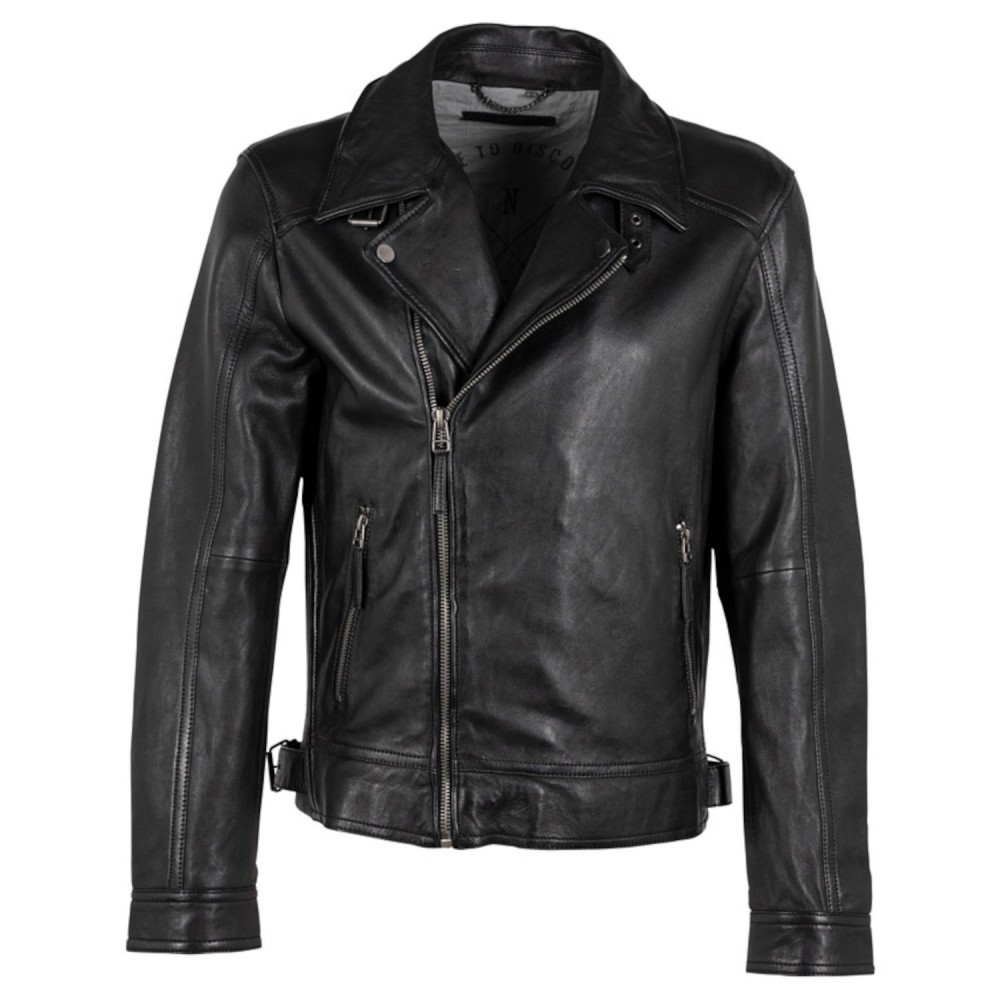 Geaca de Piele Barbati Deercraft Neagra DMMatias Geaca de Piele Barbati Deercraft Neagra DMMatias - readytowear.ro