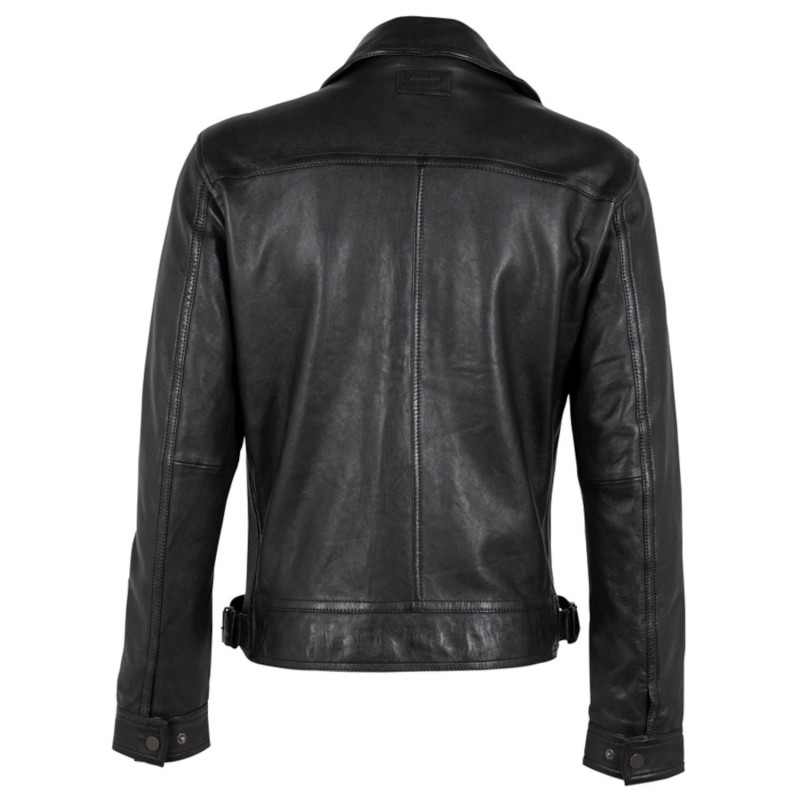 Geaca de Piele Barbati Deercraft Neagra DMMatias – IMBRACAMINTE Geaca de Piele Barbati Deercraft Neagra DMMatias – IMBRACAMINTE