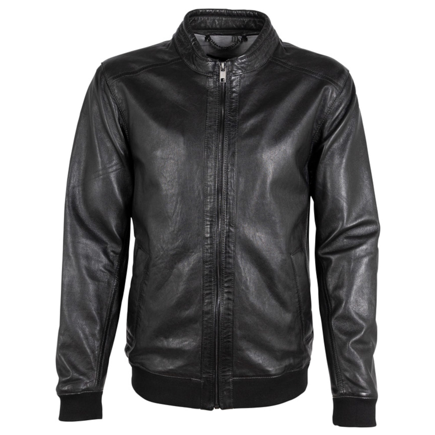 Geaca de Piele Barbati Deercraft Neagra DMMilek – IMBRACAMINTE Geaca de Piele Barbati Deercraft Neagra DMMilek – IMBRACAMINTE
