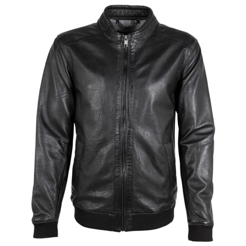 Geaca de Piele Barbati Deercraft Neagra DMMilek