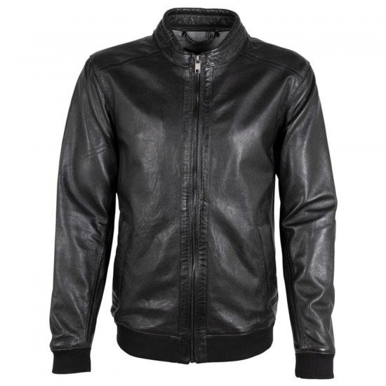Geaca de Piele Barbati Deercraft Neagra DMMilek Geaca de Piele Barbati Deercraft Neagra DMMilek