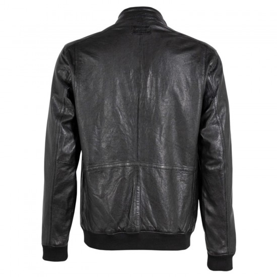 Geaca de Piele Barbati Deercraft Neagra DMMilek Geaca de Piele Barbati Deercraft Neagra DMMilek