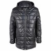 Geaca Lunga de Piele Barbati Deercraft Neagra DMQuirin LACEV W - readytowear