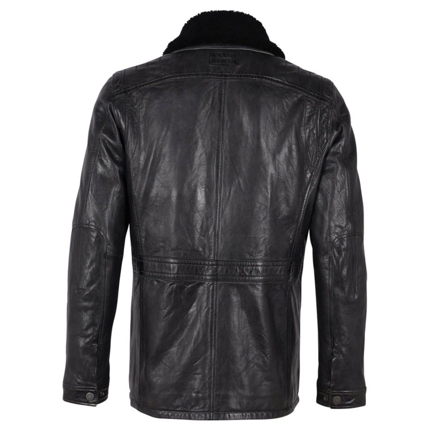 Geaca de Piele Barbati Deercraft Neagra DMRedleff – IMBRACAMINTE Geaca de Piele Barbati Deercraft Neagra DMRedleff – IMBRACAMINTE