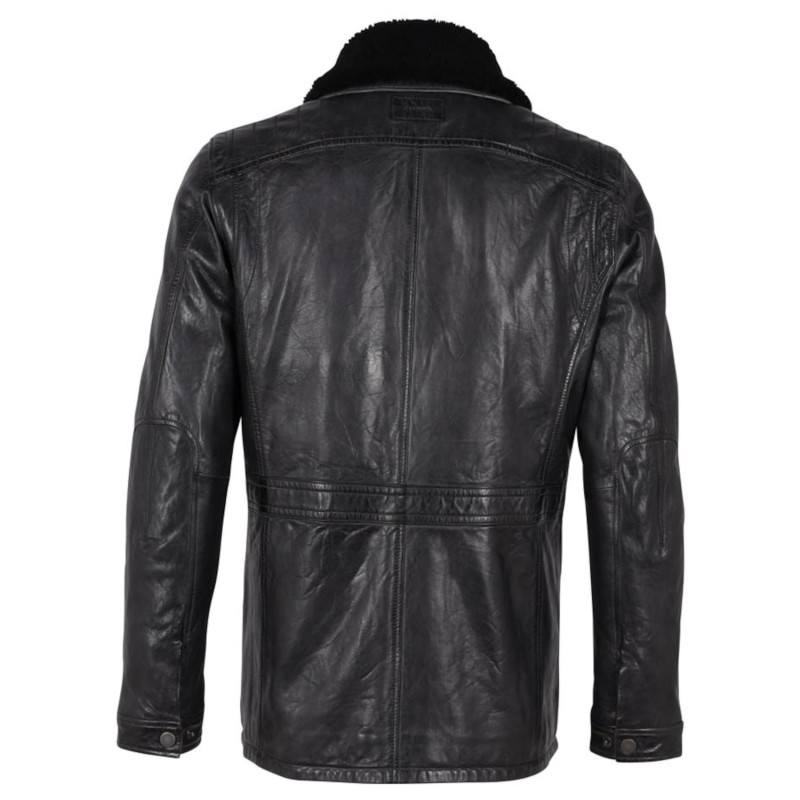 Geaca de Piele Barbati Deercraft Neagra DMRedleff – IMBRACAMINTE Geaca de Piele Barbati Deercraft Neagra DMRedleff – IMBRACAMINTE