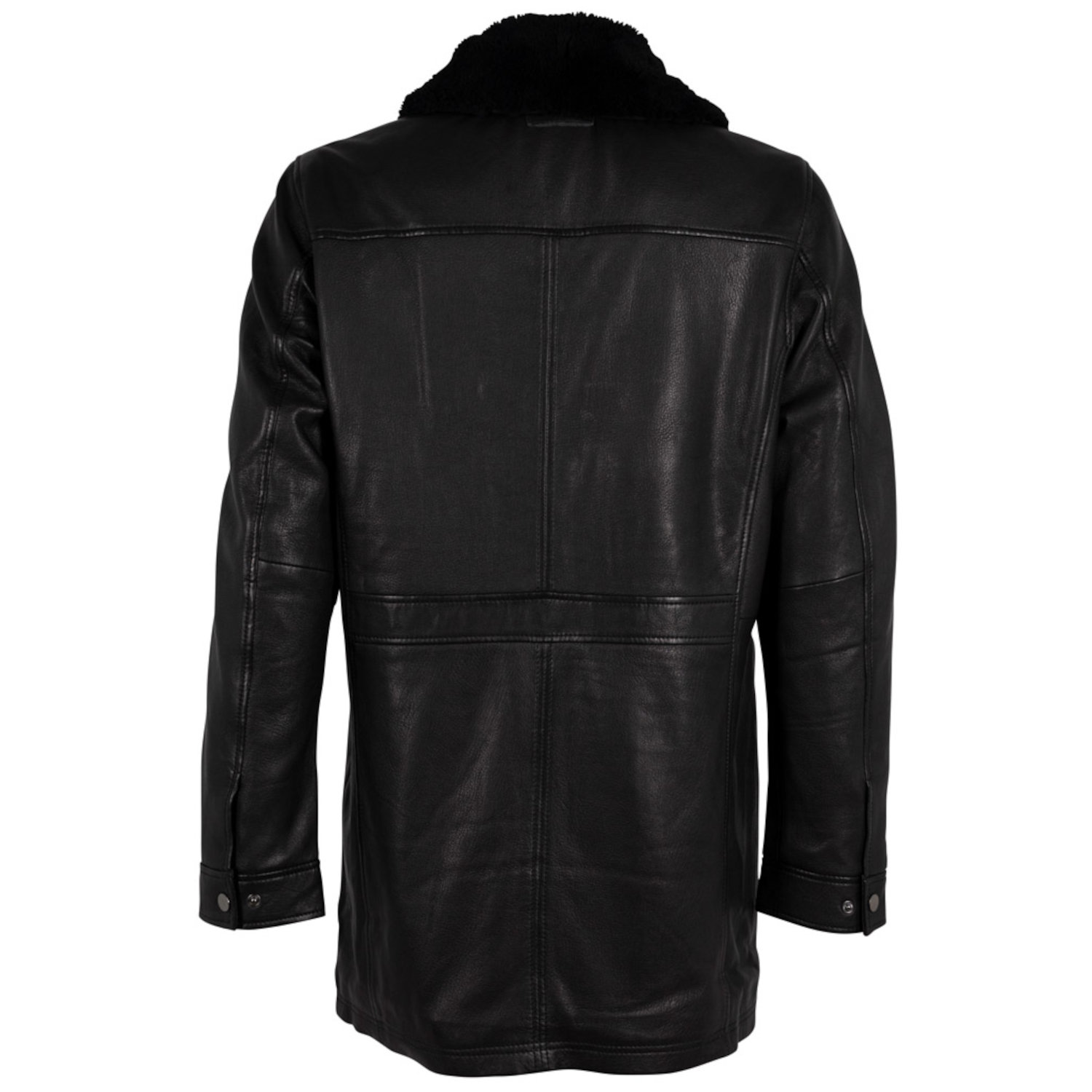 Geaca Lunga de Iarna din Piele Barbati Deercraft Neagra DMRevilio – IMBRACAMINTE Geaca Lunga de Iarna din Piele Barbati Deercraft Neagra DMRevilio – IMBRACAMINTE