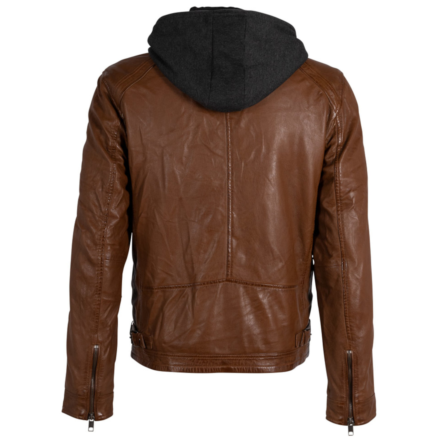 Geaca de Piele Barbati Deercraft Coniac DMRics – Black Friday