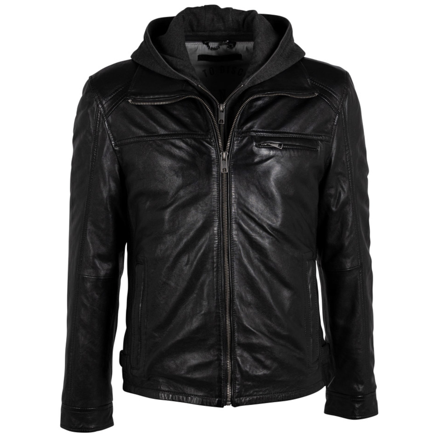 Geaca de Piele Barbati Deercraft Neagra DMRics – Black Friday Geaca de Piele Barbati Deercraft Neagra DMRics – Black Friday