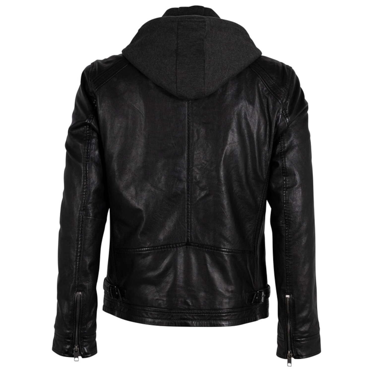 Geaca de Piele Barbati Deercraft Neagra DMRics – IMBRACAMINTE