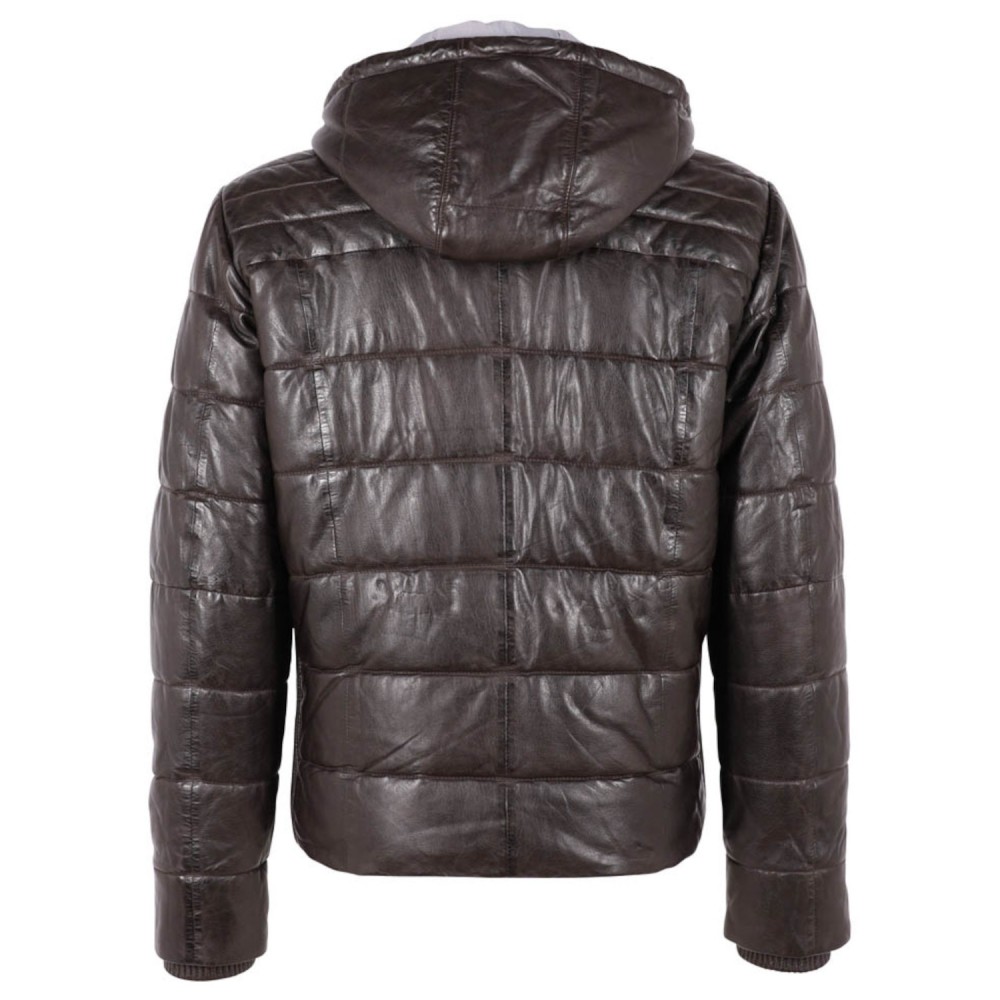 Geaca de Iarna din Piele Barbati Deercraft Maro DMStockley Geaca de Iarna din Piele Barbati Deercraft Maro DMStockley - readytowear.ro
